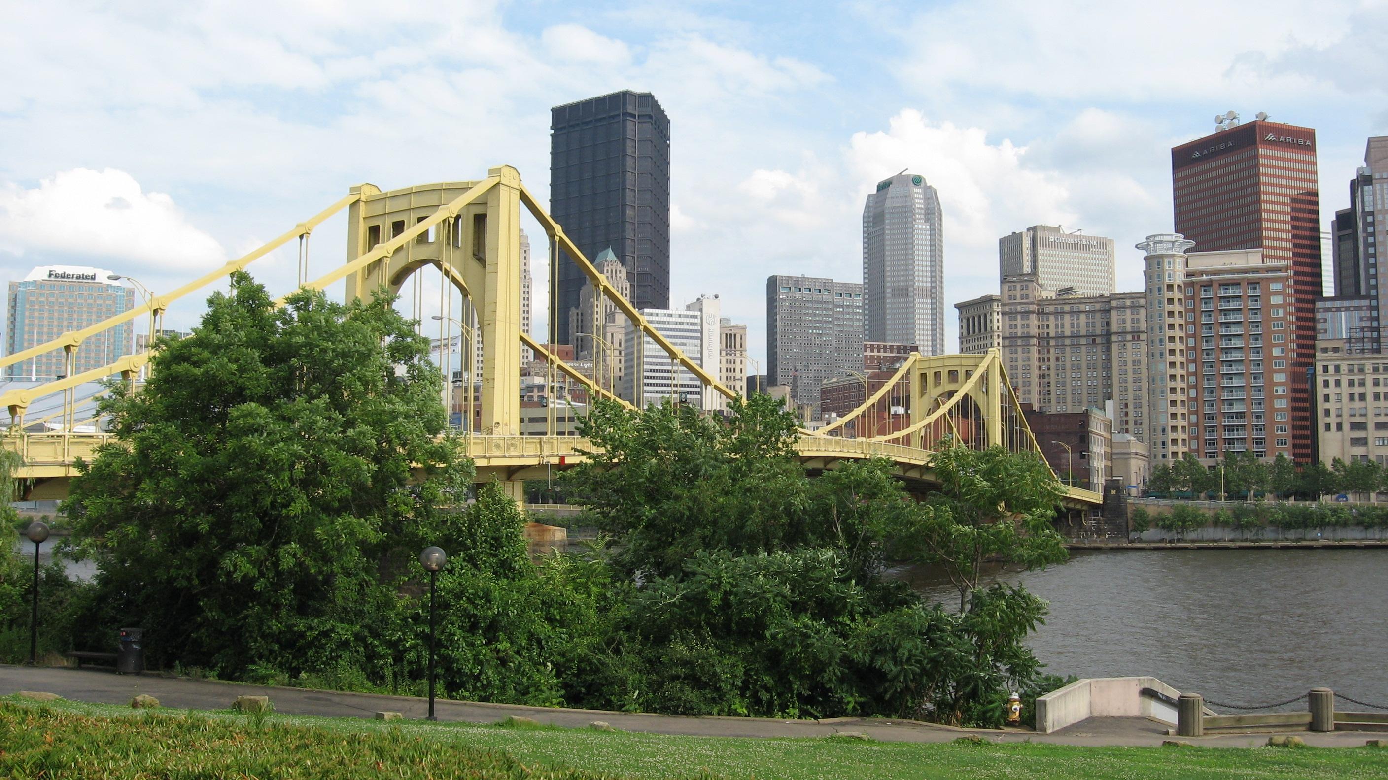 Andy Warhol Bridge in Pittsburgh